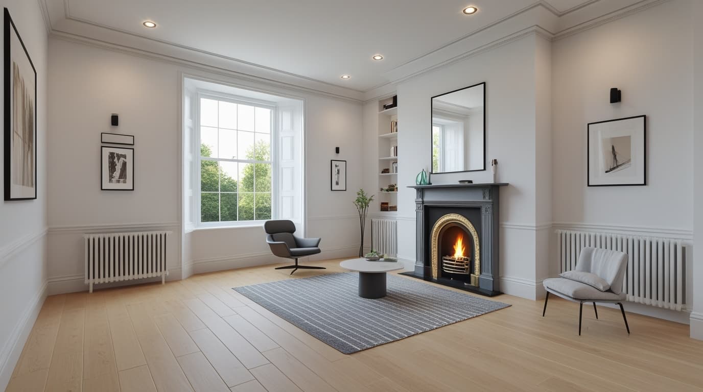 Living Room Transformation - After refurbishment